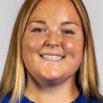 Shenandoah University Exercise Science student Taylor Swann '25 photo portrait, in her field hockey uniform